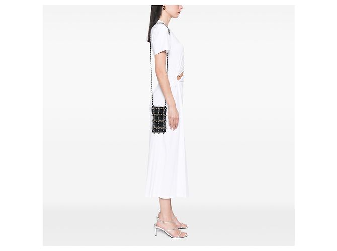 Clutch Chanel Tech Me Out in pelle di agnello nera con catena Nero - vista 5
