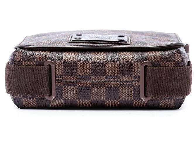 Louis Vuitton Brown Damier Ebene Brooklyn PM Marrom - vista 3