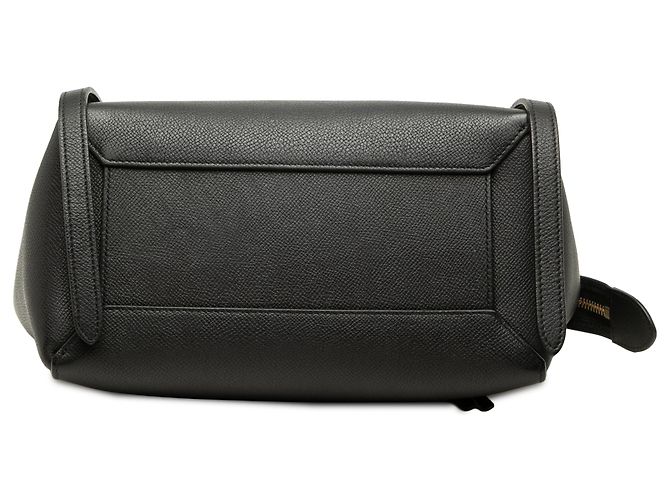 Belt Bag Céline Bolsa de cintura Celine em couro de bezerro micro-grão preto - vista 3