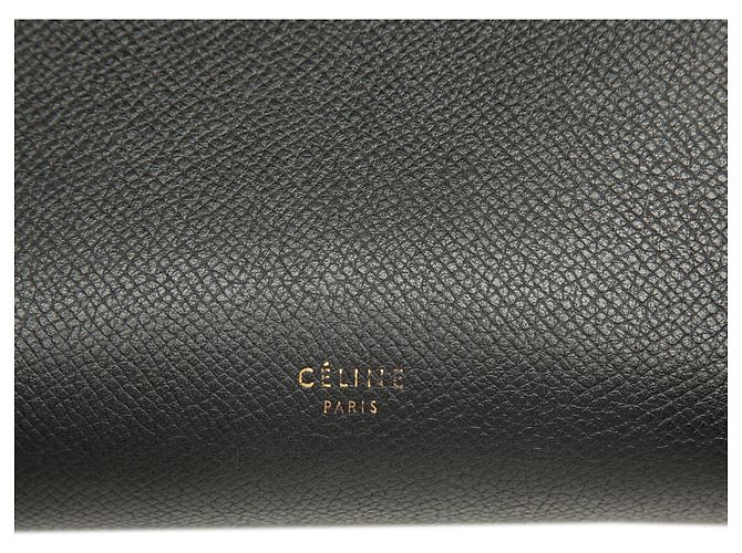 Belt Bag Céline Bolsa de cintura Celine em couro de bezerro micro-grão preto - vista 5