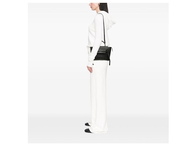 Belt Bag Céline Bolsa de cintura Celine em couro de bezerro micro-grão preto - vista 6