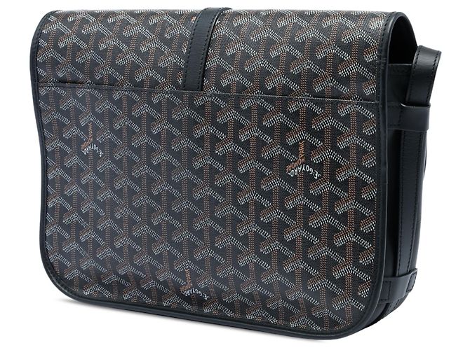 Goyard Black Goyardine Belvedere II MM Nero - vista 2