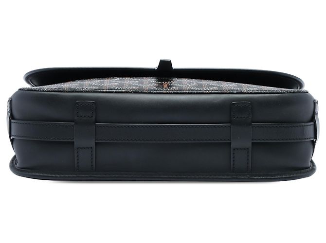 Goyard Black Goyardine Belvedere II MM Nero - vista 3