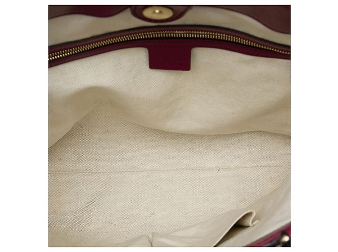 Gucci Mayfair Tote aus beigem GG Canvas - Ansicht 4