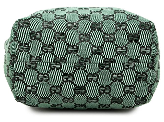 Gucci Green GG Canvas Tote Grün - Ansicht 3
