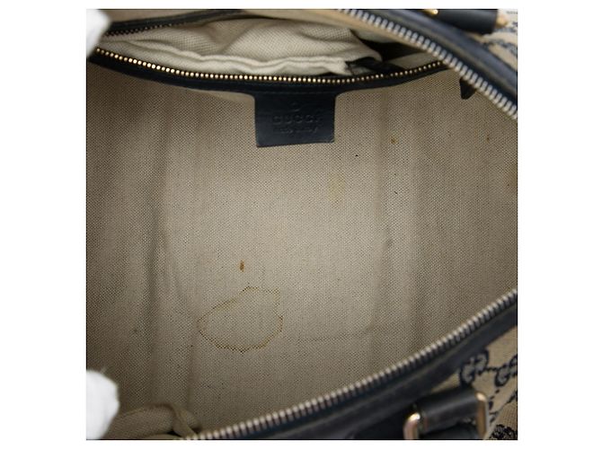 Bolso Boston Gucci Beige Medium GG Canvas Web Joy - vista 4