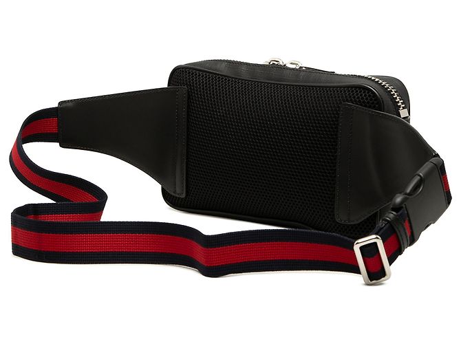 Bolso cinturón Gucci Black GG Supreme Web Negro - vista 2