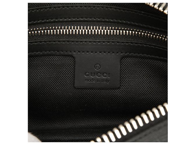 Bolso cinturón Gucci Black GG Supreme Web Negro - vista 5