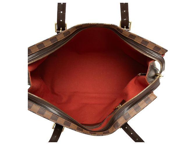 Louis Vuitton Brown Damier Ebene Chelsea Marrone - vista 4