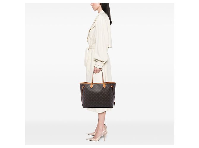 Louis Vuitton Brown Monogram Neverfull GM Marrom - vista 6