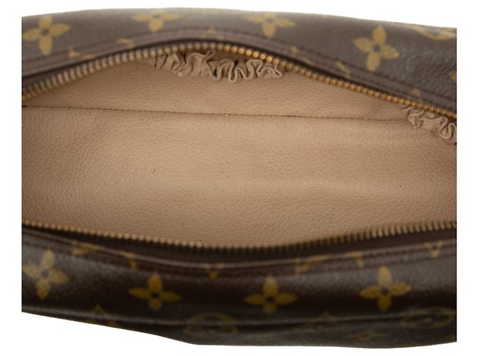 Louis Vuitton Brown Monogram Trousse Toilette 28 Marrone - vista 4