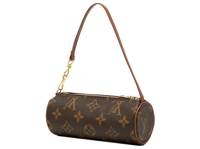 Louis Vuitton Brown Monogram Papillon Pochette Marron - vue 2