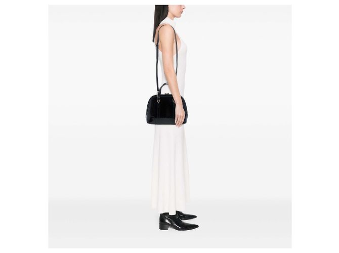 Bolso Gucci Nice Small de charol Microguccissima negro - vista 6