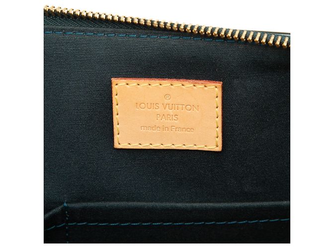 Louis Vuitton Green Monogram Vernis Bellevue PM Verde - vista 5