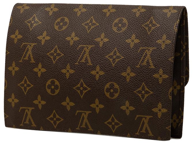 Louis Vuitton Brown Monogram Pochette Rabat 23 Castaño - vista 2