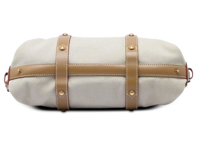 Louis Vuitton Beige Toile Trianon Sac de Nuit GM - vista 3