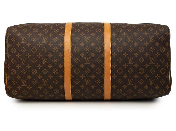 Louis Vuitton Brown Monogram Keepall 60 Braun - Ansicht 3
