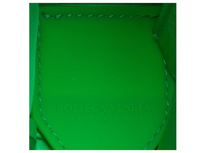 Bottega Veneta Borsa a tracolla Cassette in nappa Intrecciato verde - vista 5
