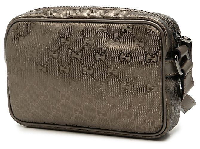 Gucci Brown GG Imprime Crossbody Marrone - vista 2