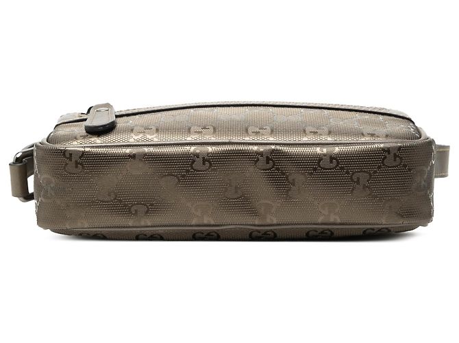 Gucci Brown GG Imprime Crossbody Marrone - vista 3