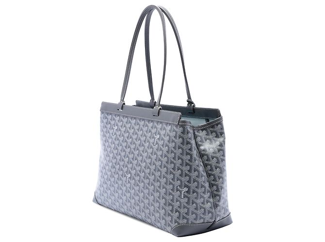 Goyard Gray Goyardine Bellechasse PM Marrone - vista 2