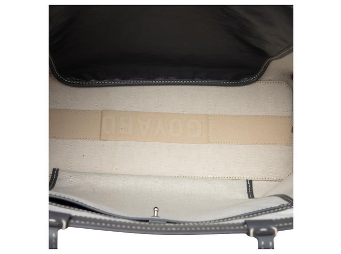 Goyard Gray Goyardine Bellechasse PM Marrone - vista 4