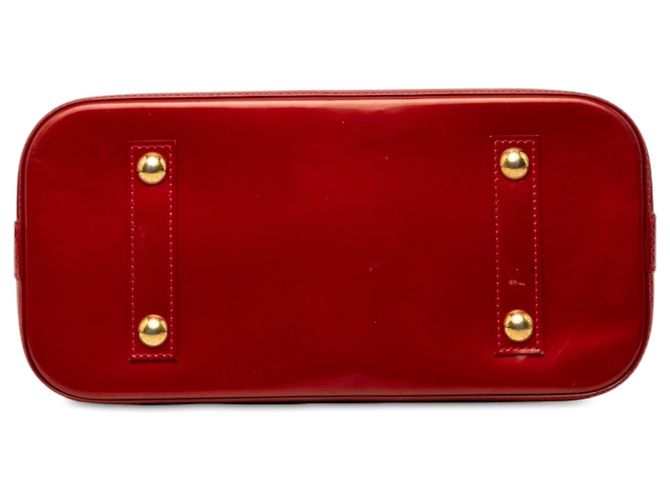 Louis Vuitton Red Monogram Vernis Alma PM Rouge - vue 3