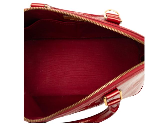 Louis Vuitton Red Monogram Vernis Alma PM Rouge - vue 4