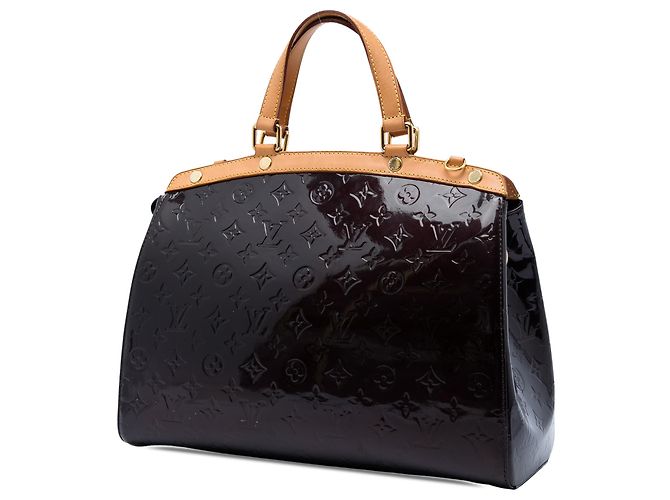Louis Vuitton Purple Monogram Vernis Brea GM Porpora - vista 2