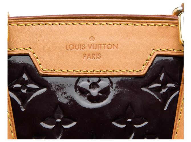 Louis Vuitton Purple Monogram Vernis Brea GM Porpora - vista 5