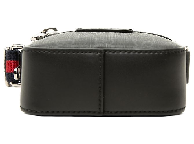 Borsa a tracolla Gucci Mini GG Supreme Web Nera Nero - vista 3