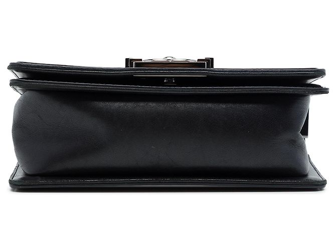 Chanel Purple Small Quilted Patent Boy Flap Porpora - vista 3