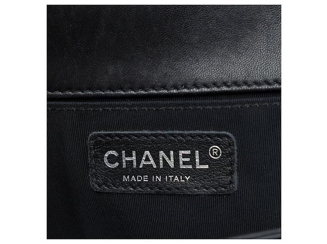 Chanel Purple Small Quilted Patent Boy Flap Porpora - vista 5