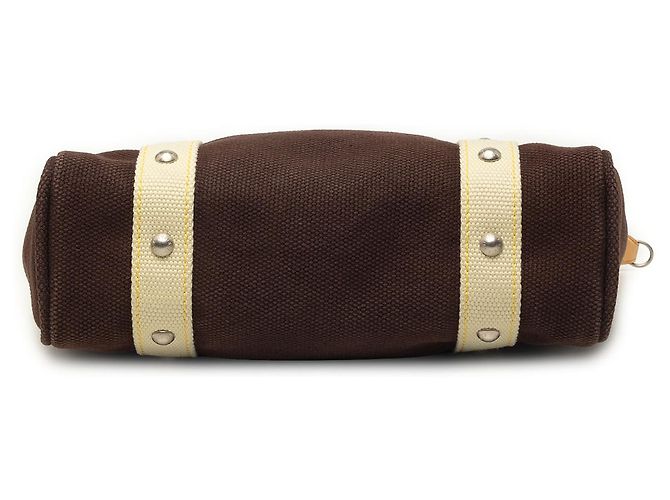 Louis Vuitton Brown Antigua Cabas MM Castaño Marrón oscuro - vista 3