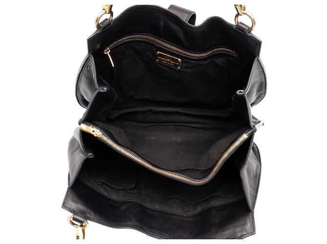 Salvatore Ferragamo Borsa Hobo Enny Ferragamo in pelle nera Nero - vista 4