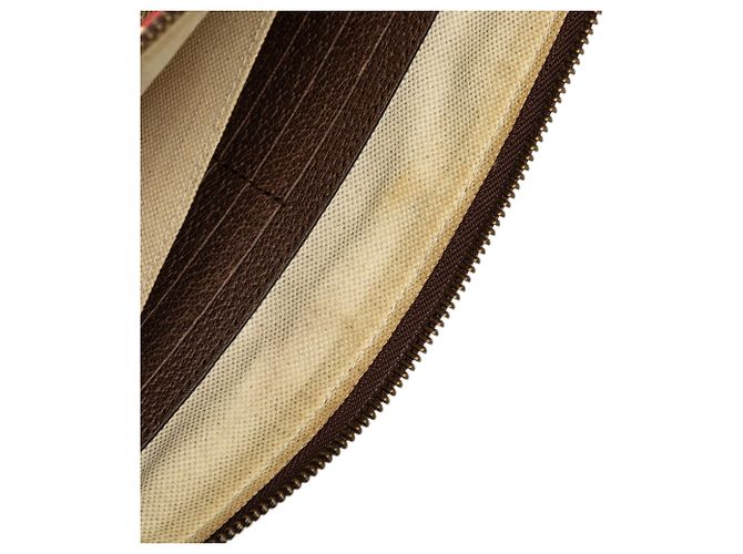 Clutch Gucci Beige GG Supreme Courrier - vista 5