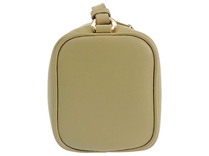 Prada Schultertasche Pouch aus braunem Kalbsleder Khaki - Ansicht 5
