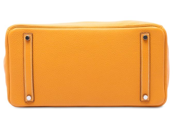 Hermès Yellow Epsom Candy Birkin Retourne 35 Amarillo Mostaza - vista 3