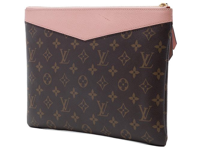 Louis Vuitton Brown Monogram Daily Pouch Braun - Ansicht 2