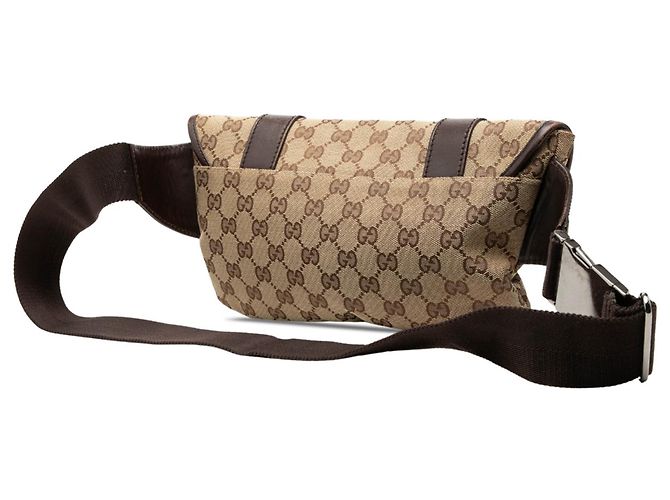 Gucci Gürteltasche aus beigem GG Canvas - Ansicht 2