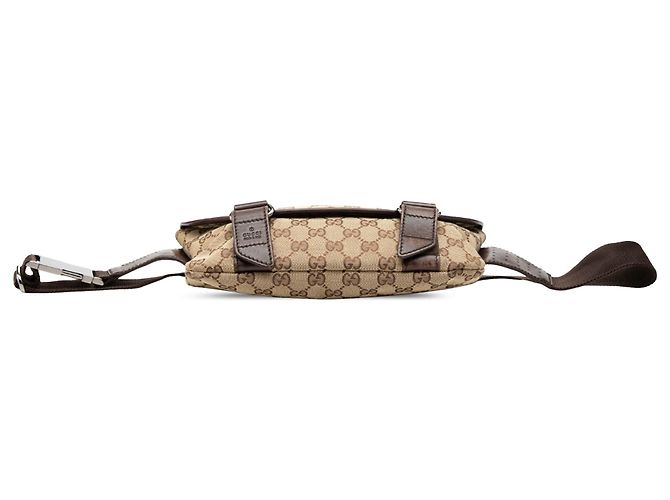 Gucci Gürteltasche aus beigem GG Canvas - Ansicht 3