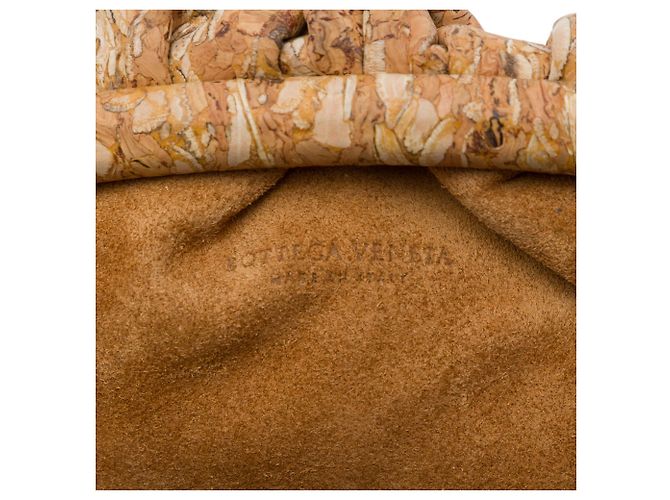 Bottega Veneta Brown Cork The Mini Pouch Crossbody Marrone - vista 5