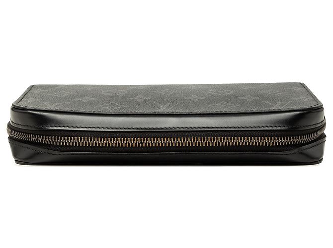Cartera Zippy XL Louis Vuitton Monogram Eclipse Negra Negro - vista 3