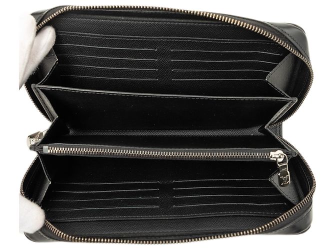 Cartera Zippy XL Louis Vuitton Monogram Eclipse Negra Negro - vista 4