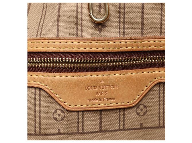 Louis Vuitton Brown Monogram Neverfull GM Braun - Ansicht 5