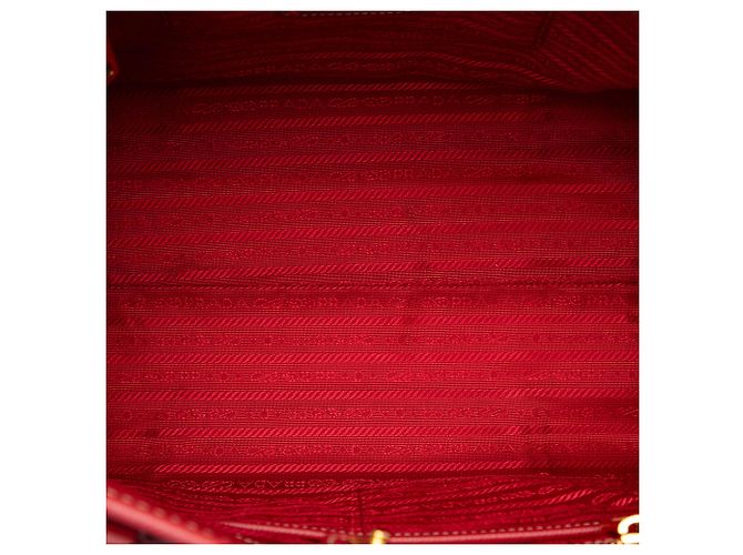 Bolso Shopping Prada Red Saffiano Lux Roja - vista 4