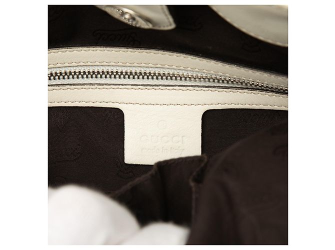 Borsa Tote Gucci Beige GG Canvas Web Match Ball - vista 5
