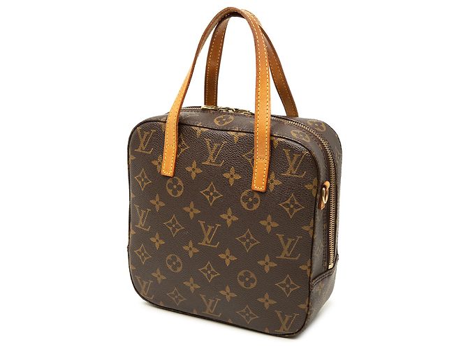 Louis Vuitton Brown Monogram Spontini Marrone - vista 2