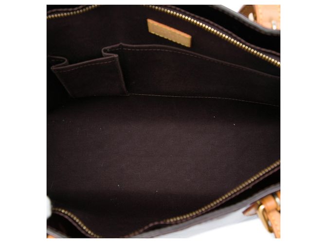 Louis Vuitton Purple Monogram Vernis Brentwood Púrpura - vista 4