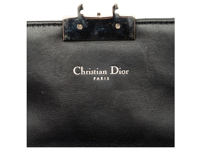 Autre Marque Borsa a tracolla Miss Dior Promenade in vernice nera Cannage Dior Nero - vista 5